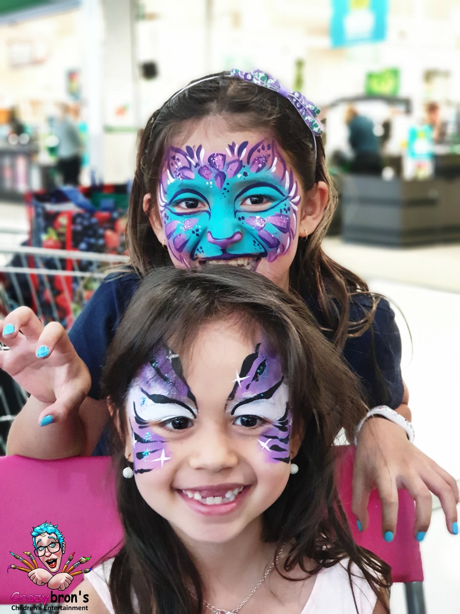 Face Painting Crazy Bron