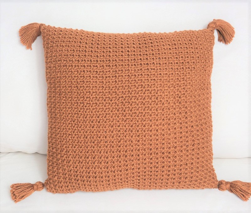 Crochet Pillow Cover for Beginner Crazy Cool Crochet
