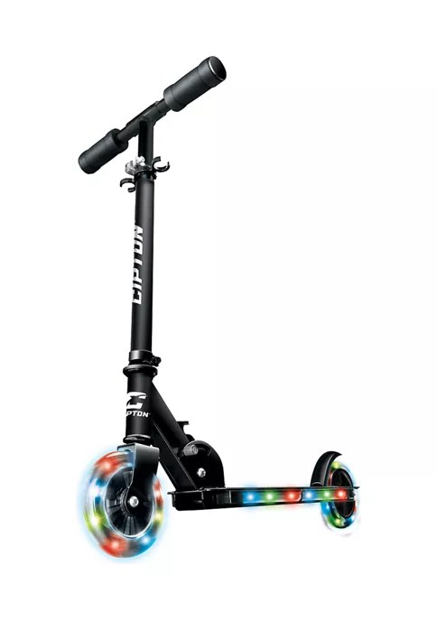 Cipton LED Foldable Scooter *** - Crazy Gray Ghost