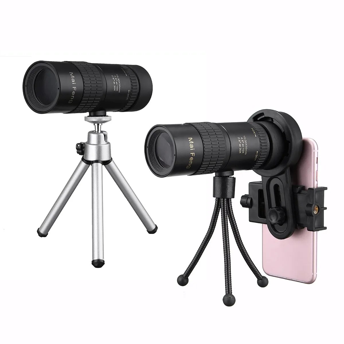 Zoom Telephoto Telescope Monocular Camera Lens • CrazyGurl
