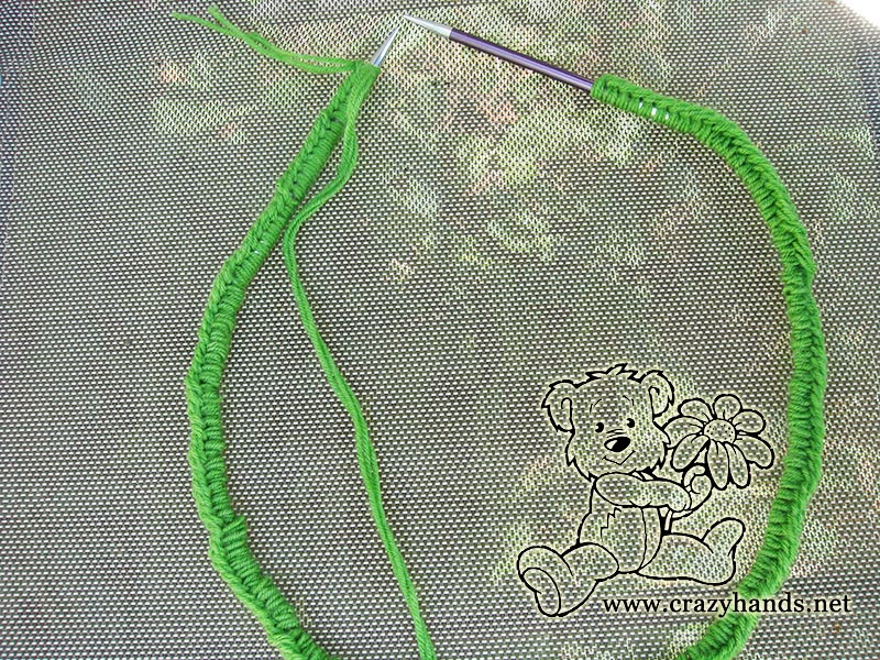 Free Infinity Scarf Pattern Knit in the Round · Crazy Hands