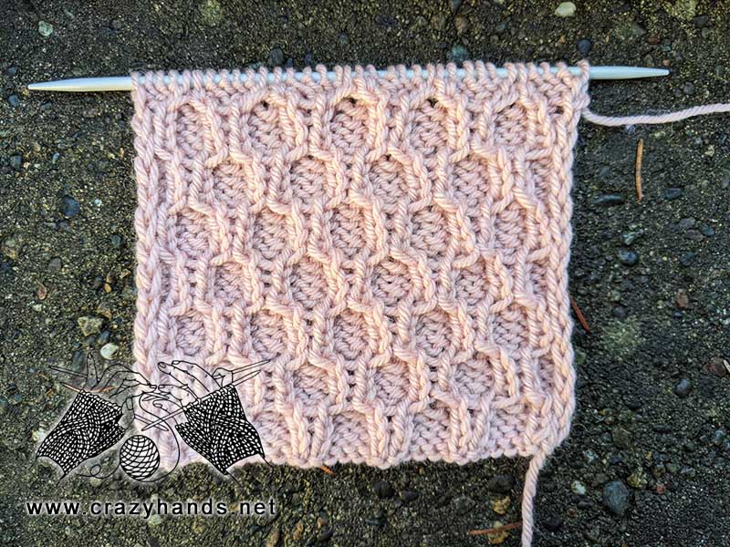Knit Stitch Free Pattern & Video Tutorial · Crazy Hands