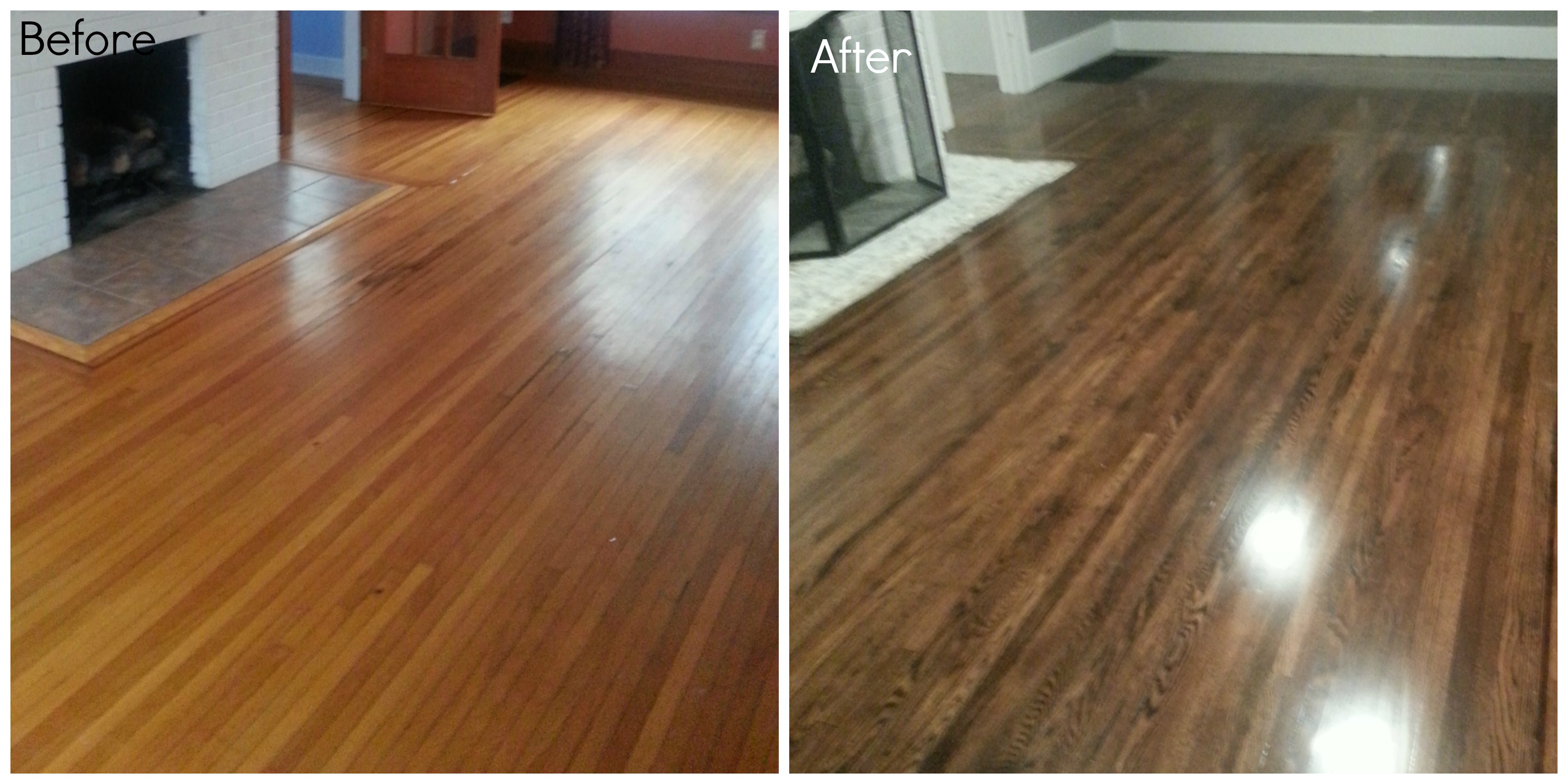 Refinishing our Floors