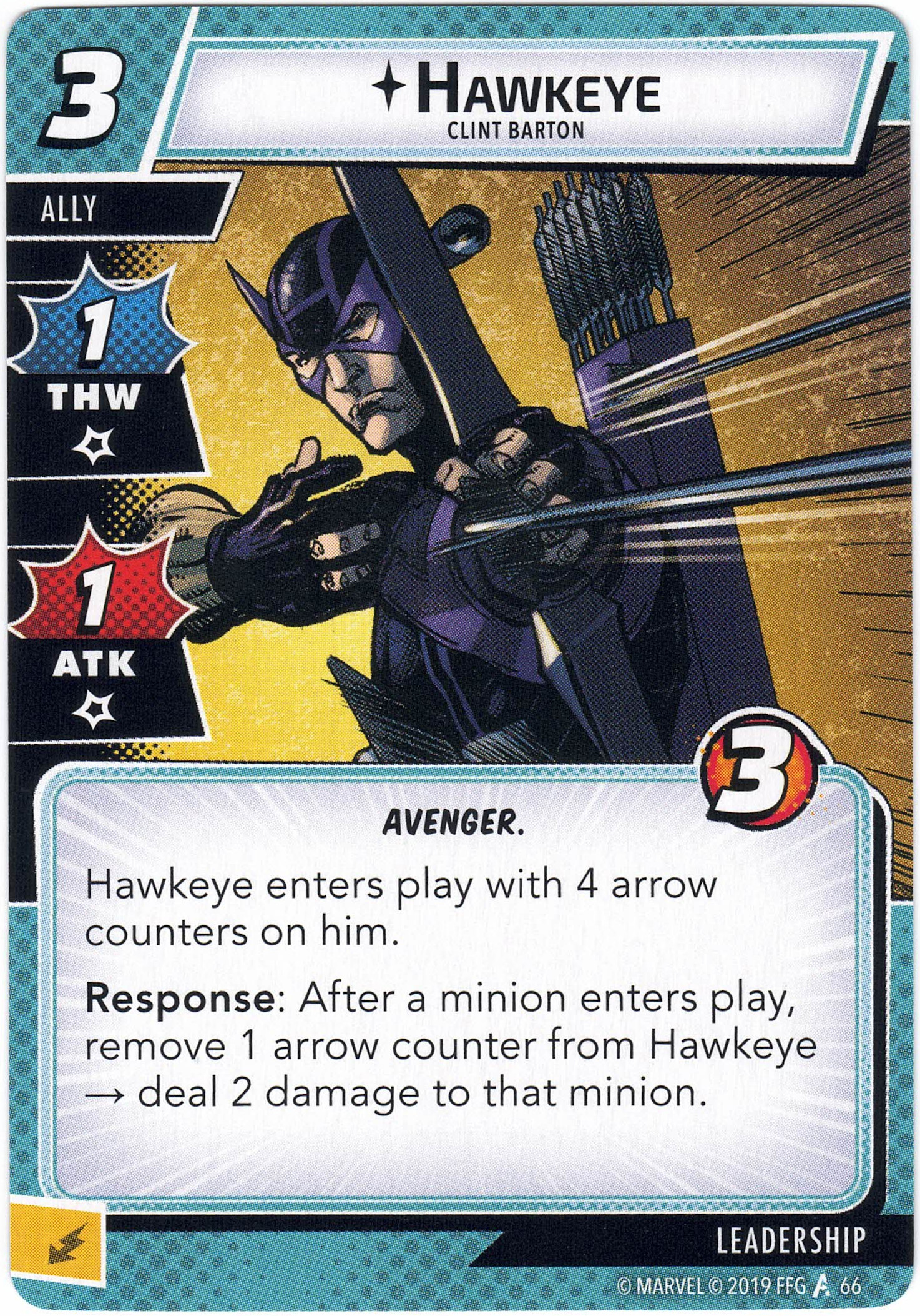 Hawkeye (Clint Barton) Crazy Jackalope Games