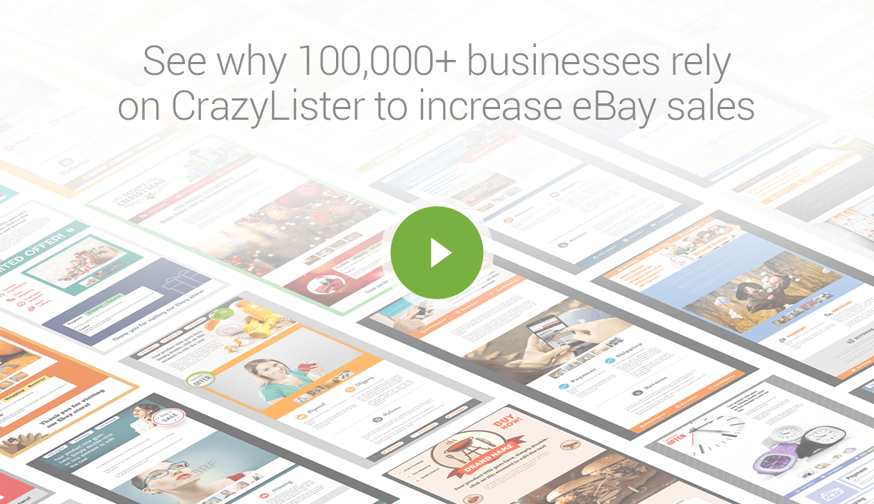 CrazyLister Amazingly Simple eBay Listing Software