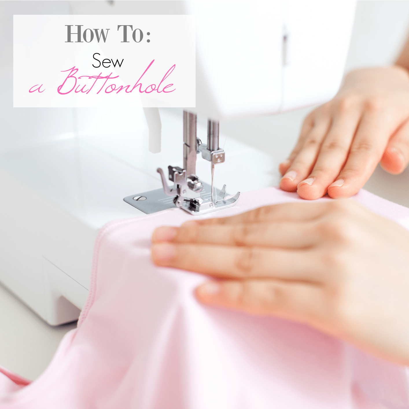 Learn to Sew 7 How to Sew a Buttonhole & How to Applique Crazy