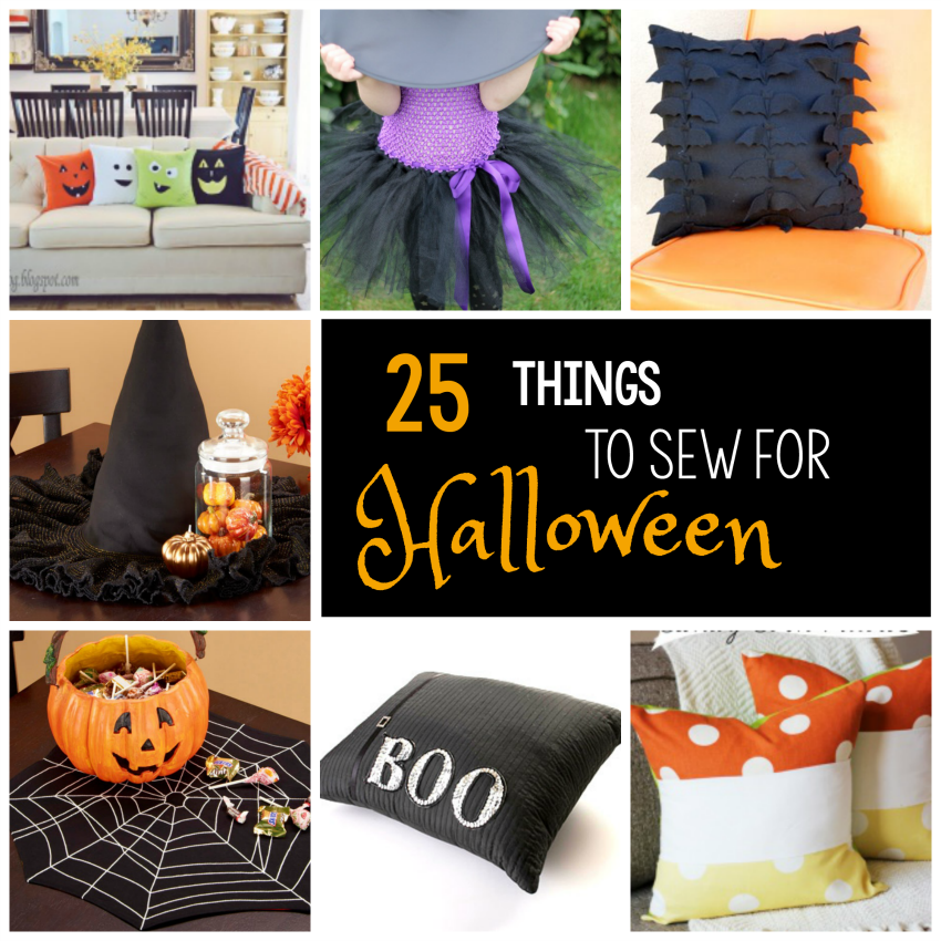 25 Things to Sew for Halloween Crazy Little Projects