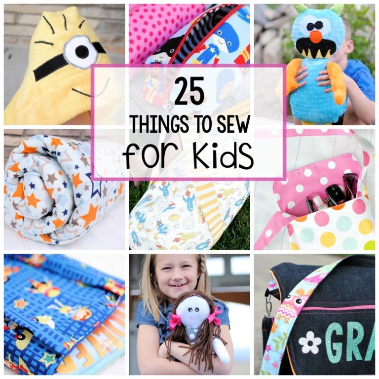 25 Sewing Patterns for Kids Crazy Little Projects
