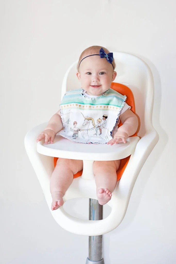 Cute & Easy Baby Bib Pattern Crazy Little Projects