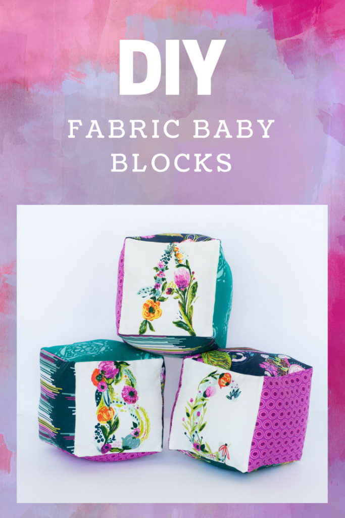 Fabric Baby Blocks Tutorial Crazy Little Projects