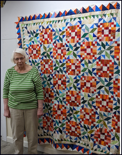 Mystery Quilt Completed Crazy Quilters of Cape Cod