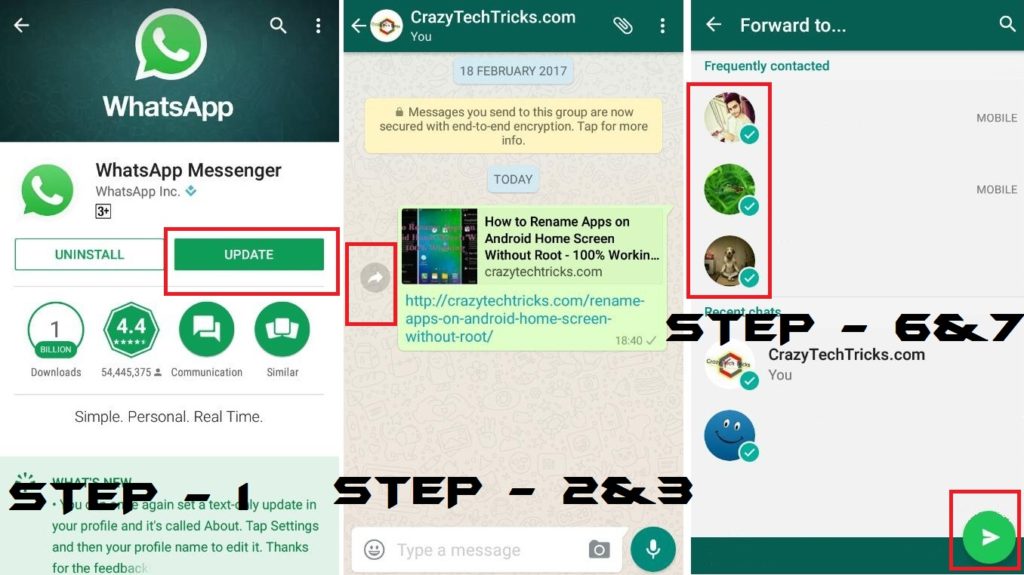 [Updated 2018] How to Send WhatsApp Message to Multiple Contacts 100