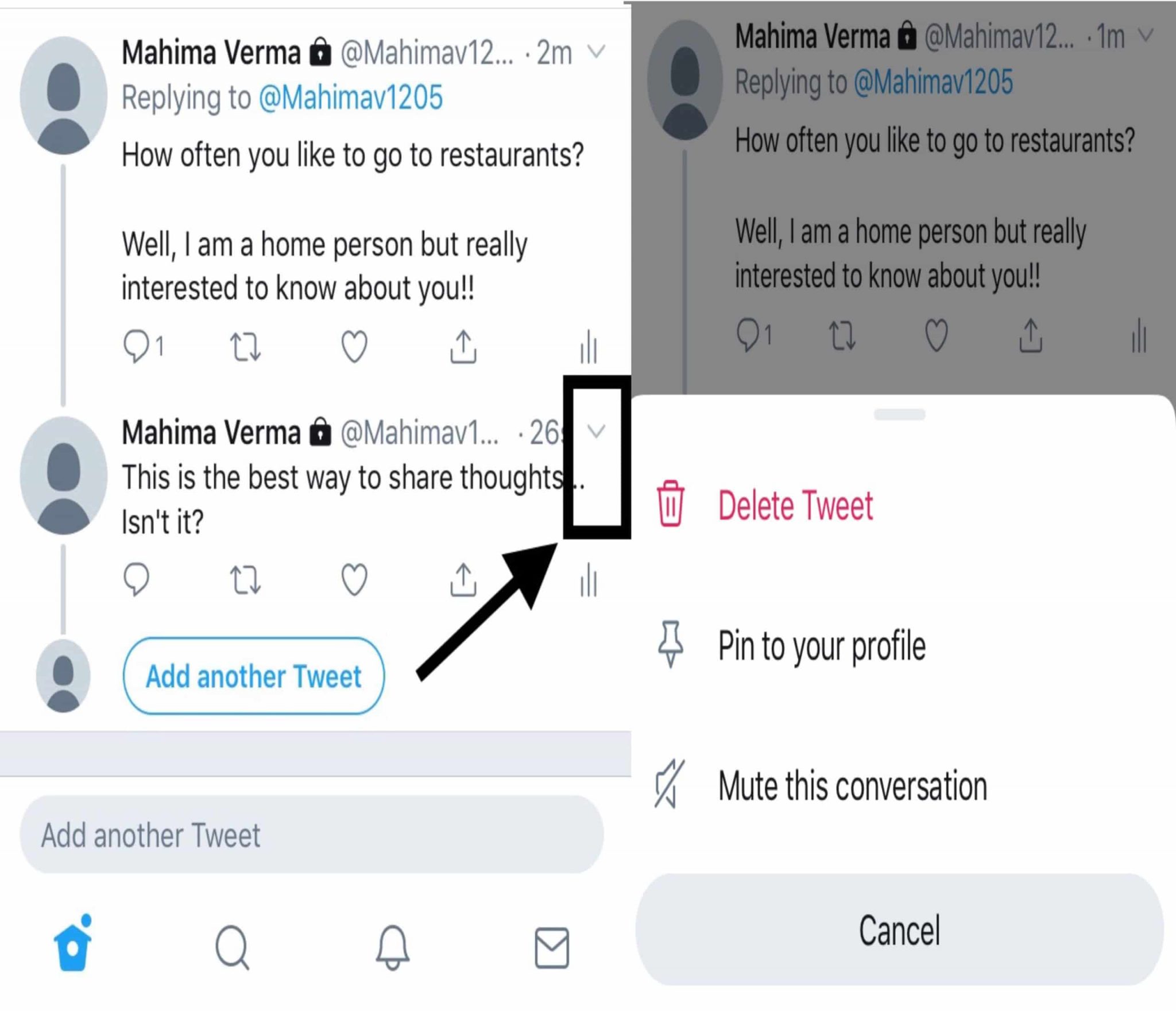How to Make a Thread on Twitter Create Multiple Thread Crazy Tech