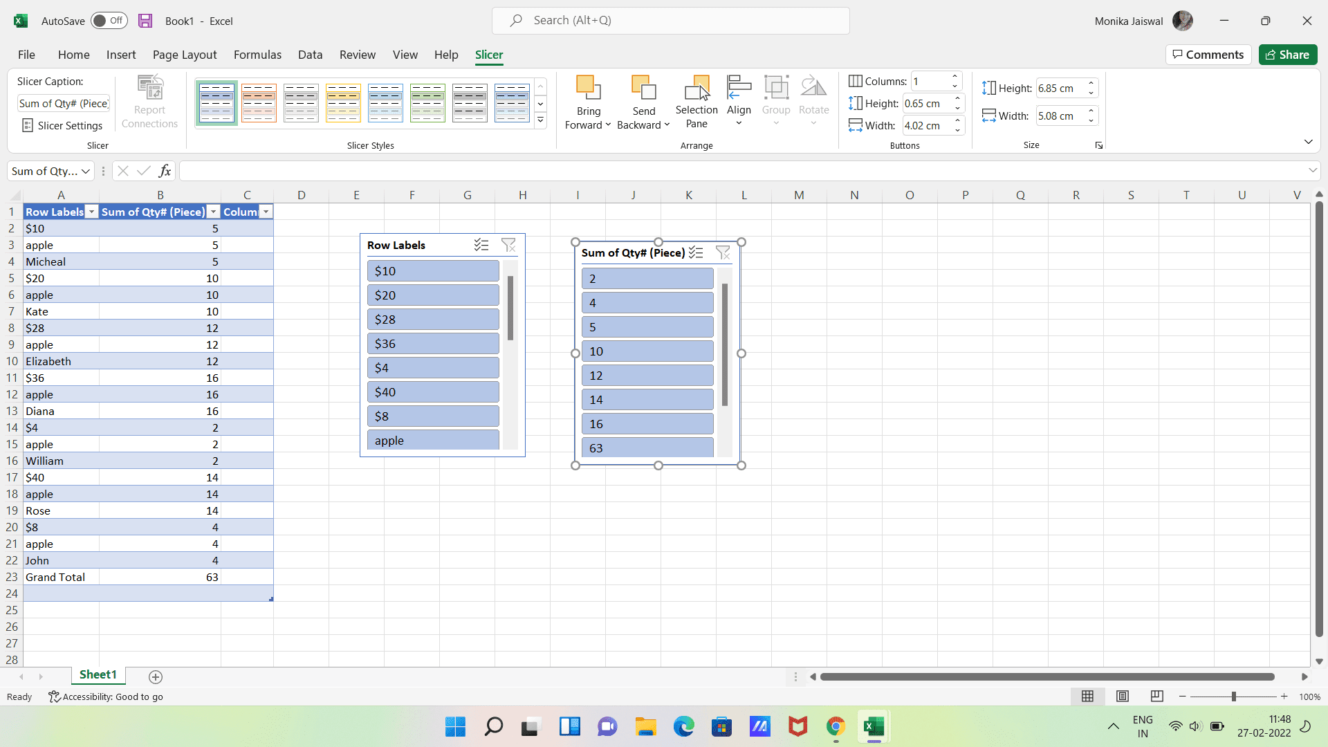 How to Create Slicers in Excel Top 2 Best Methods Crazy Tech Tricks