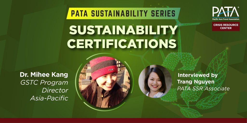 Sustainability Certifications PATA Crisis Resource Center