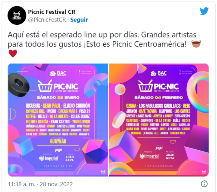 ¡Se acabó la espera! Conozca la lista de artistas que llegarán al