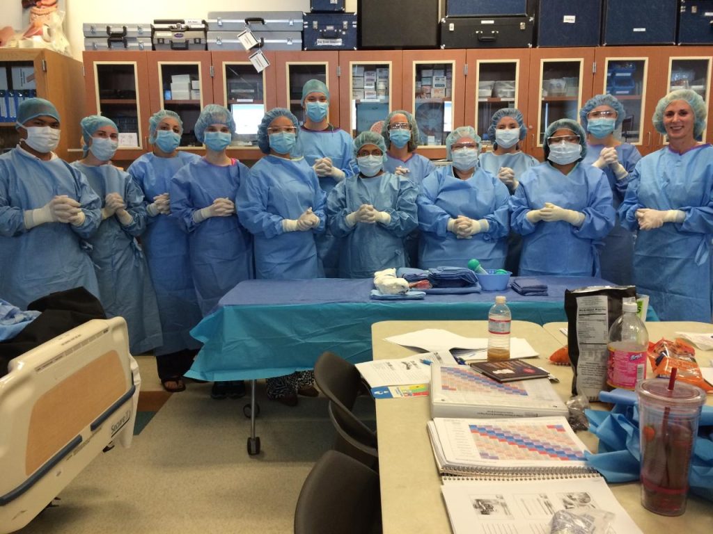 COS Nursing Students Complete Special Training Class Central Mother