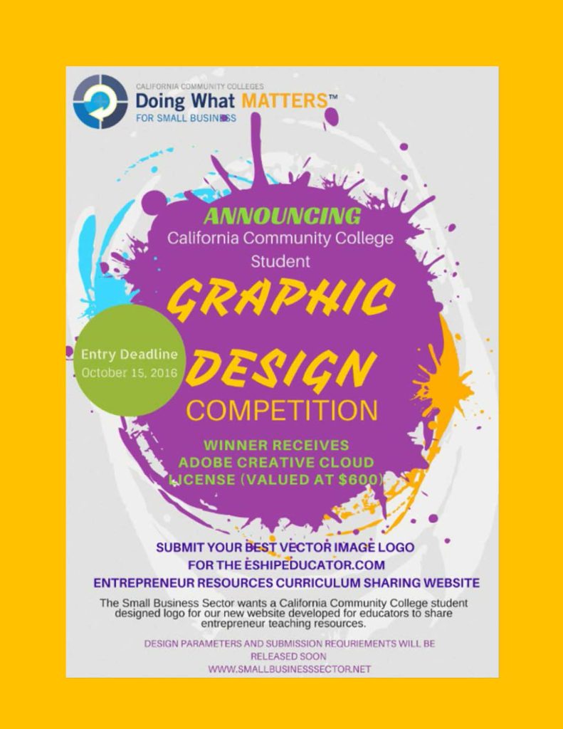 California Community College Student Graphic Design Contest Central