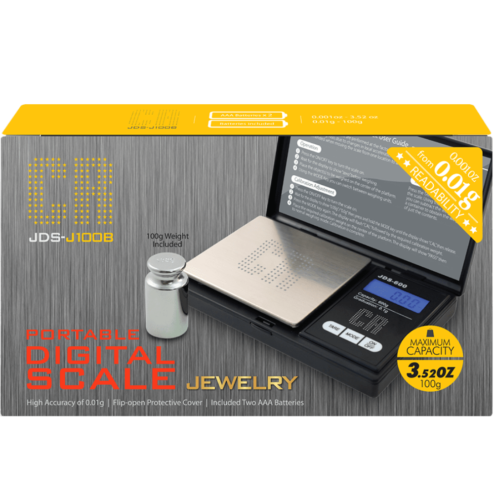 CR JDSJ100 BLACK CR Digital Scale