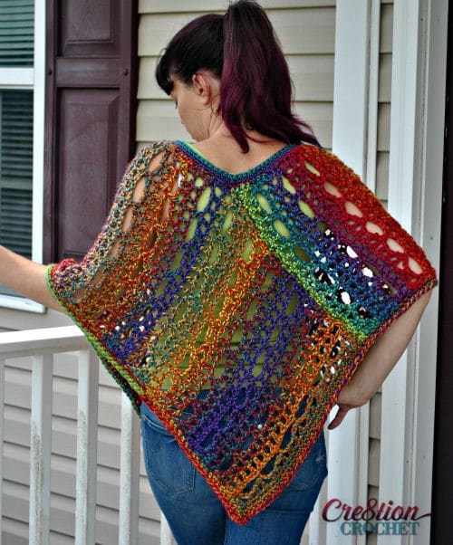 Unique Lace Poncho Cre8tion Crochet