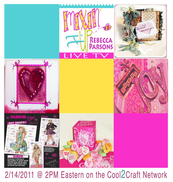 Save the Date Mixin' It Up with Rebecca 2/14/2011