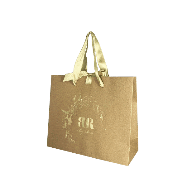 Sac luxe kraft brun institut Créa'pack