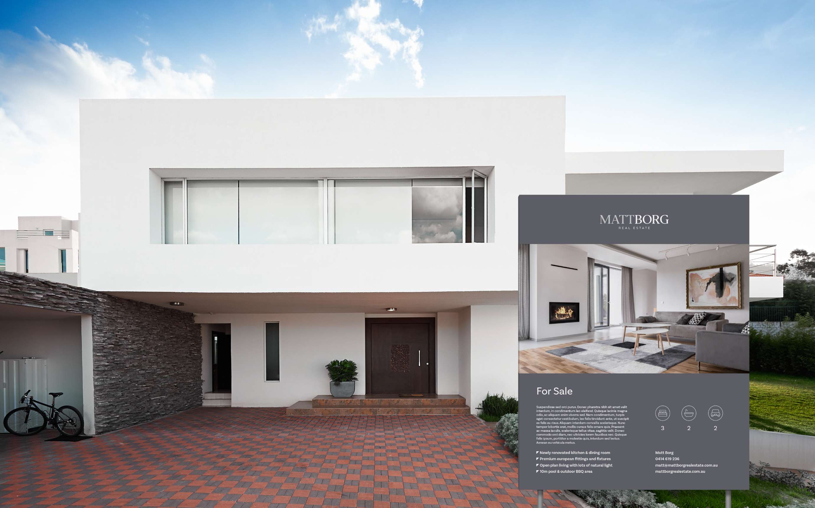 Creades Matt Real Estate Branding