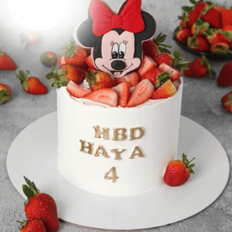 Mickey Mouse 01 Cake Fun Mickeythemed Cake CreamOne