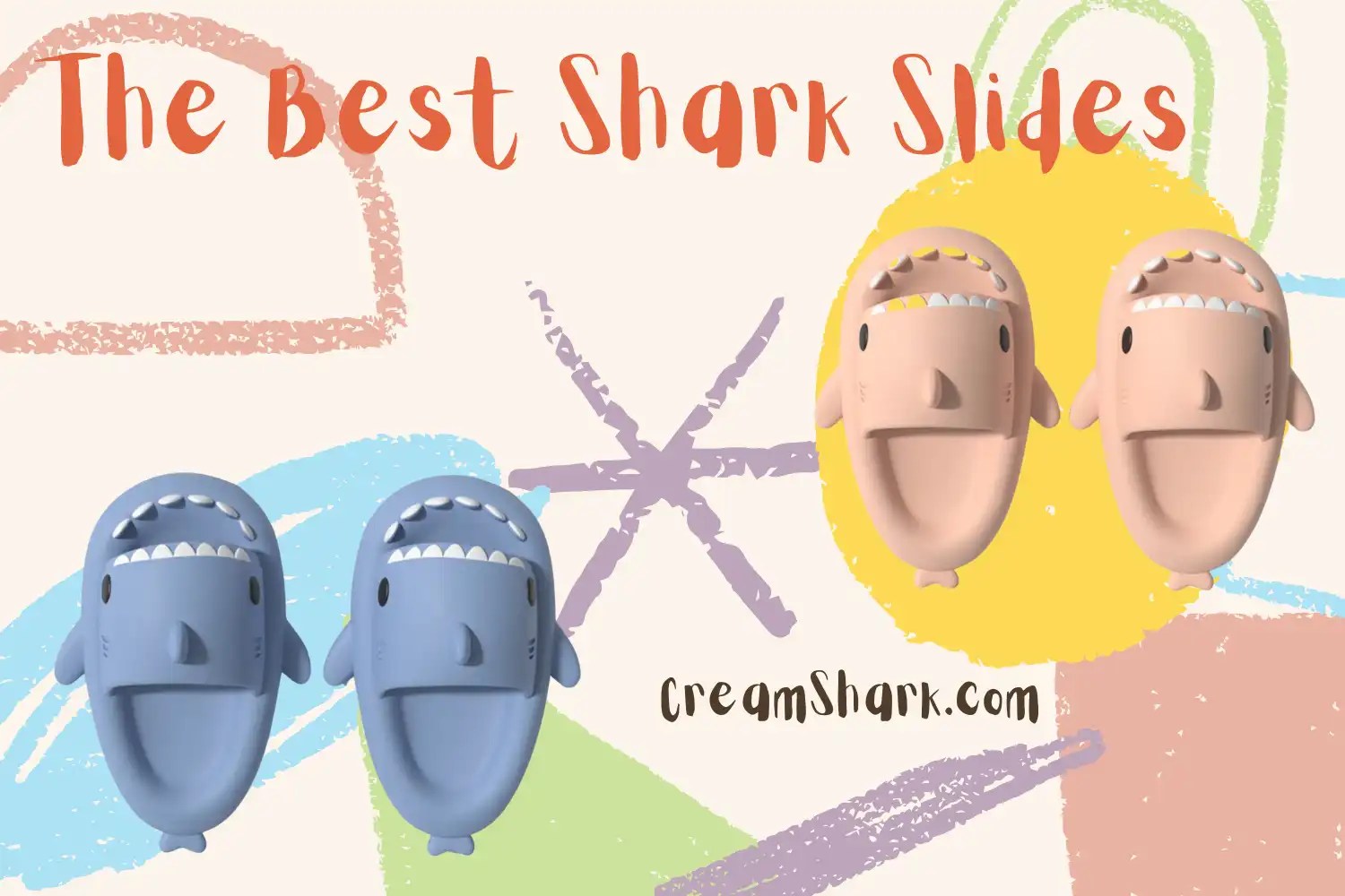 The Best Shark Slides Shark Slides VS Crocs