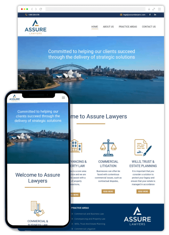 Assure Lawyers Creantis World  Designing & Social Media Company