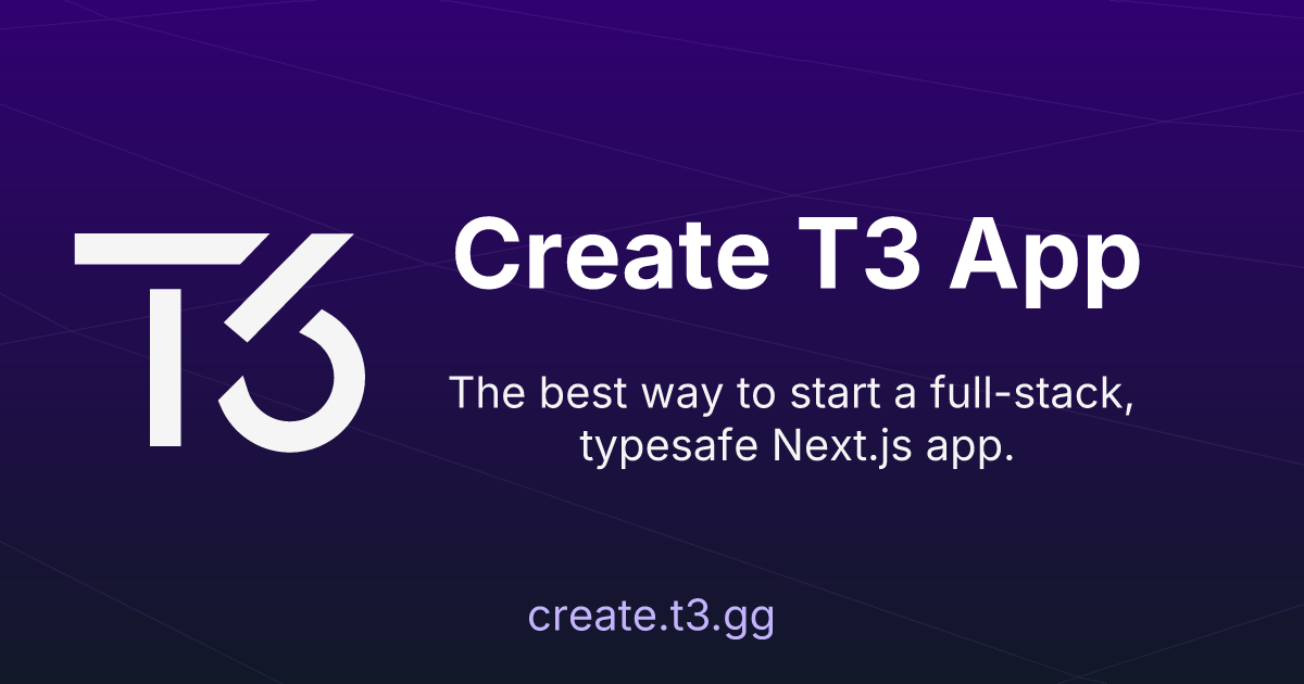 Examples • Create T3 App