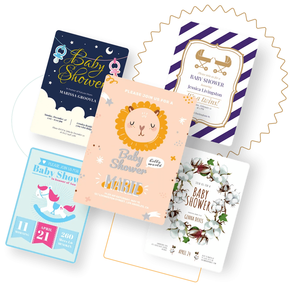 Baby Shower Invitation Maker Create Invitations Online For Free