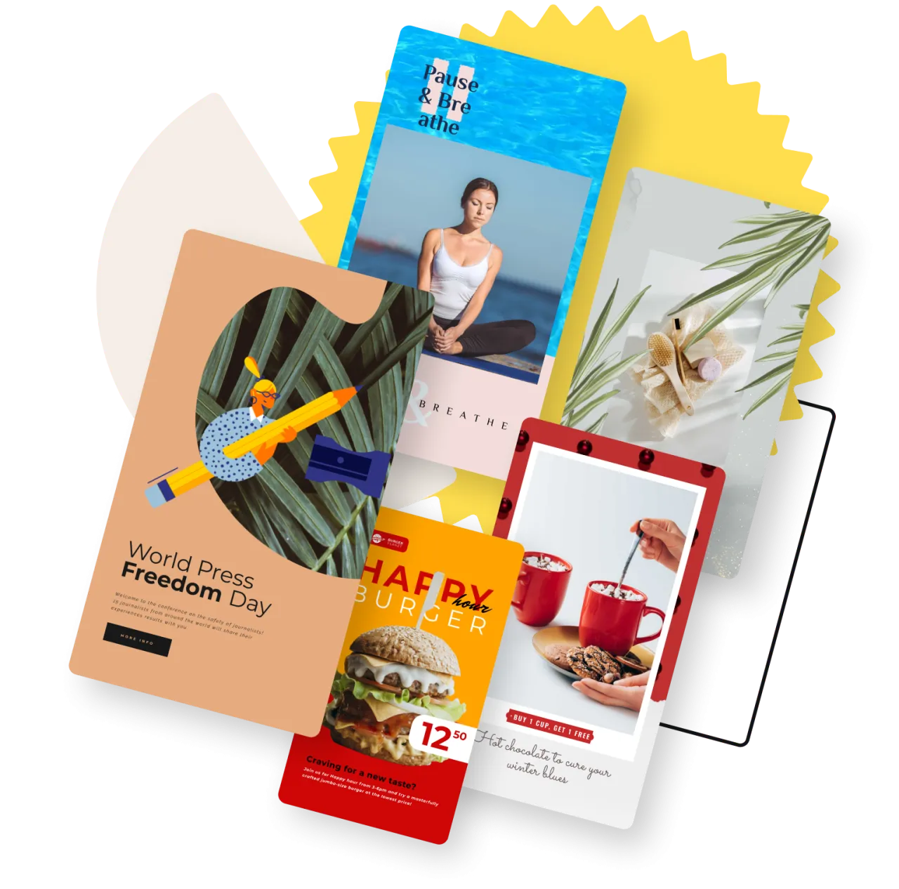 Creador de historias de Facebook Cree destacables historias de vídeo