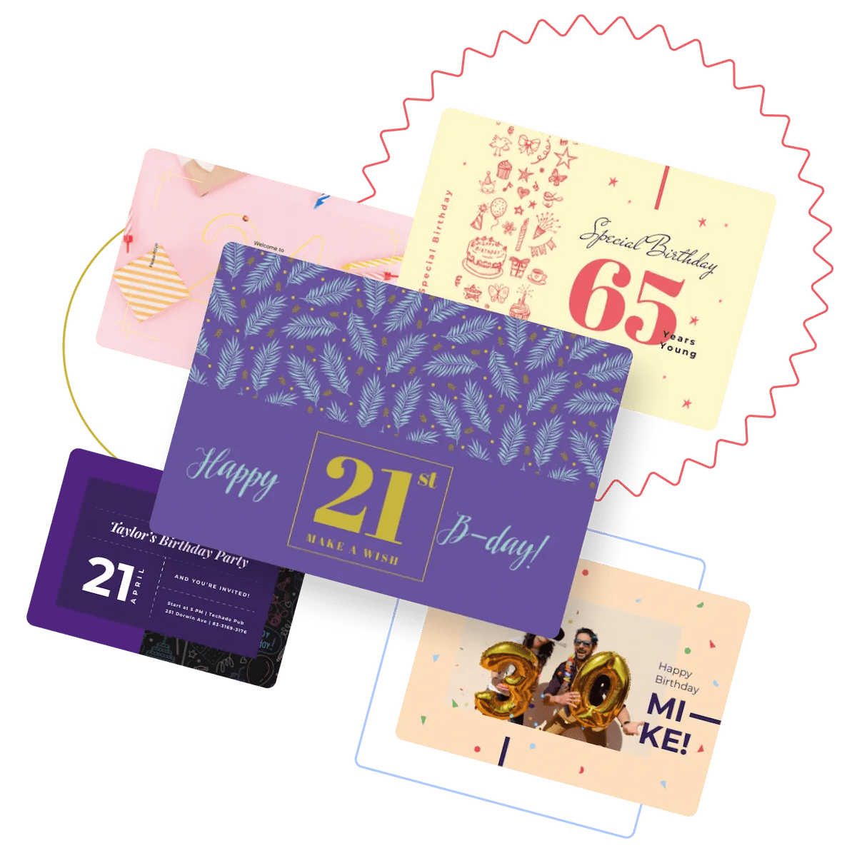 Anniversary Card Maker — Custom Design