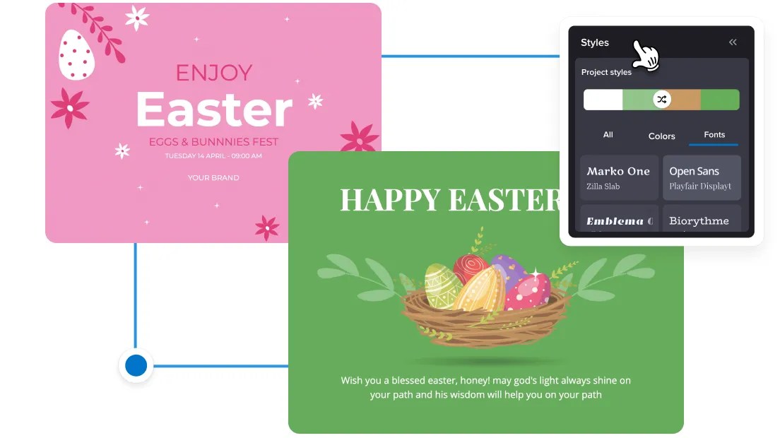 Customized Easter Cards Make Your Own Easter Card Online VistaCreate