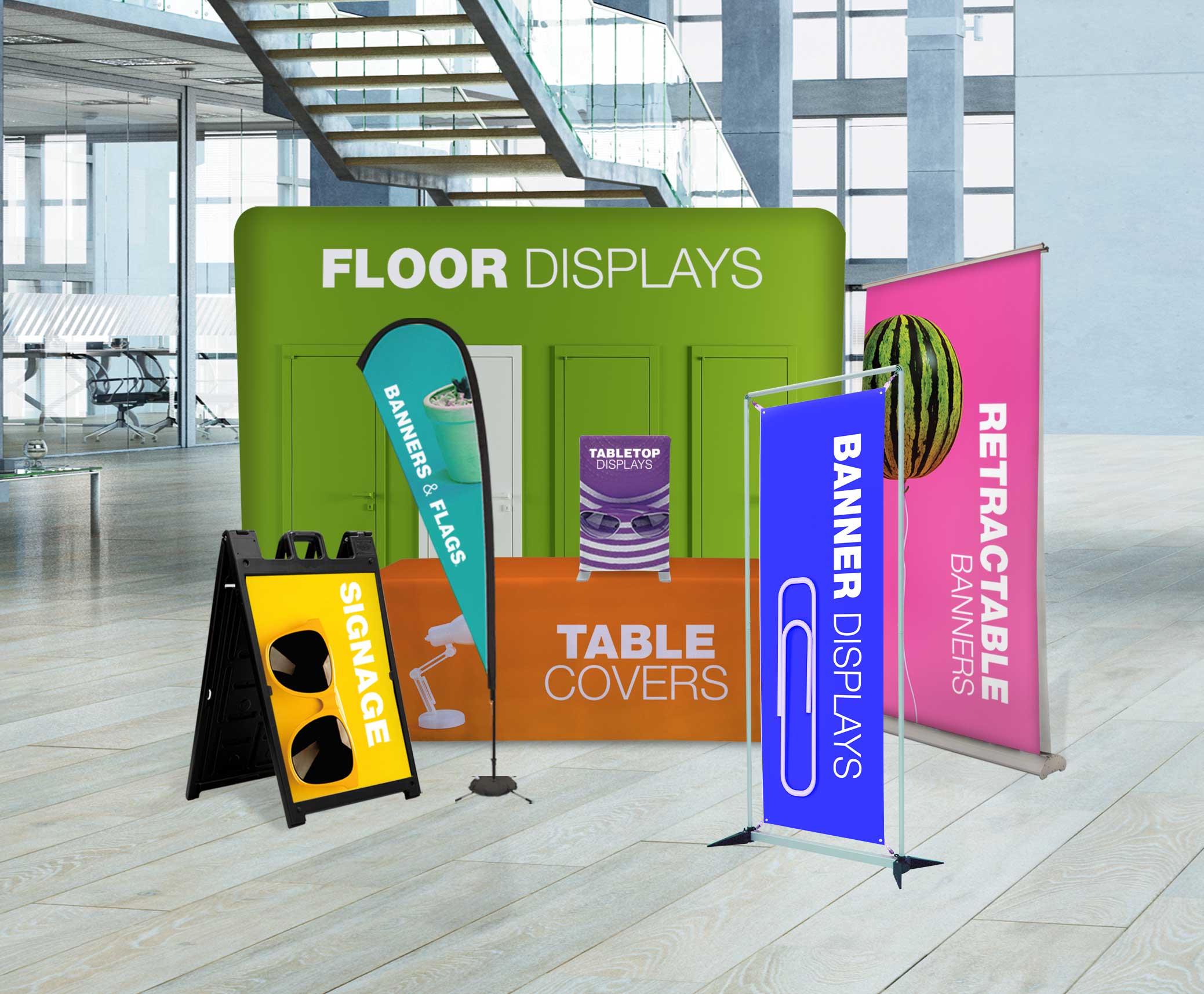 Full Color Trade Show and Display Marketing Createacard, Inc