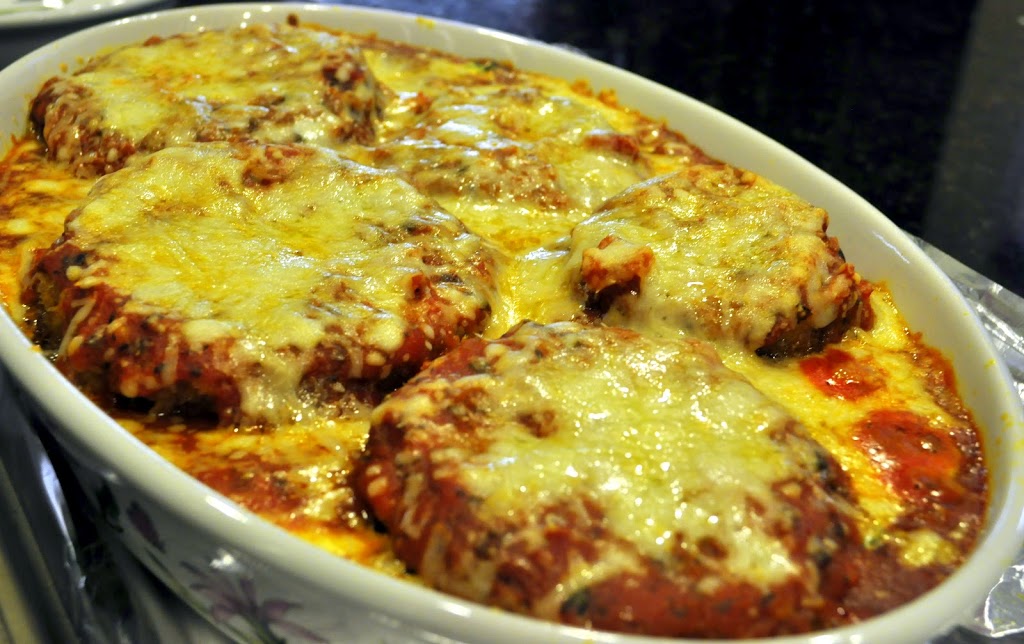 Eggplant Florentine over Gemelli Aglio e Olio Create Amazing Meals