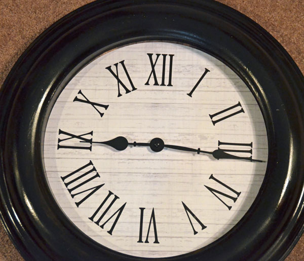 DIY Clock Makeover Create and Babble