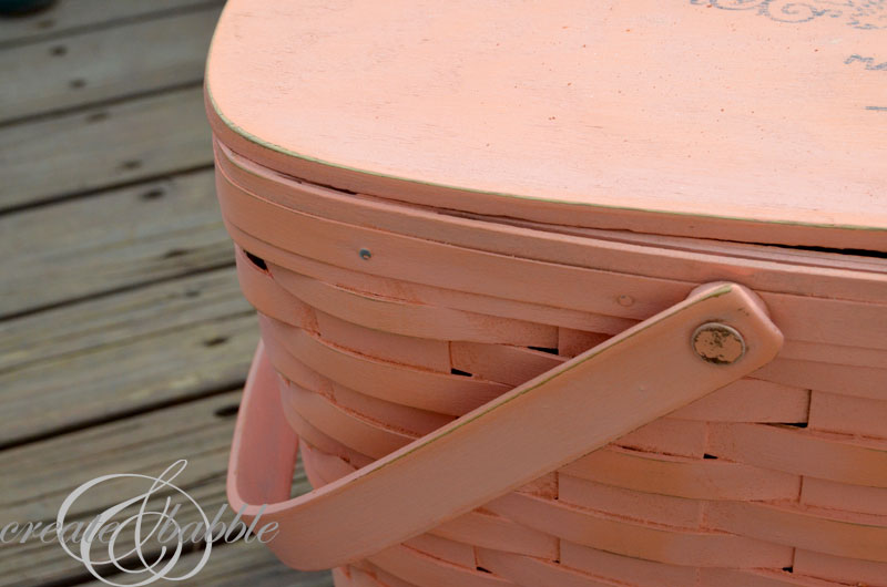 Paint a Longaberger Basket Create and Babble