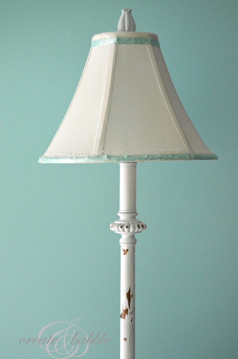 Lamp Makeover Using Spray Paint Create and Babble