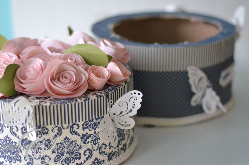 DIY Wedding Cake Card Box Tutorial Create and Babble