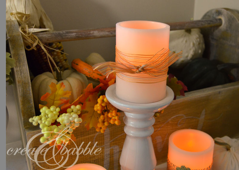 Decorate Plain White BatteryOperated Candles