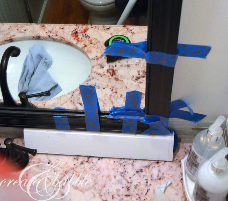 How to Frame a Mirror with Clips in 5 easy steps