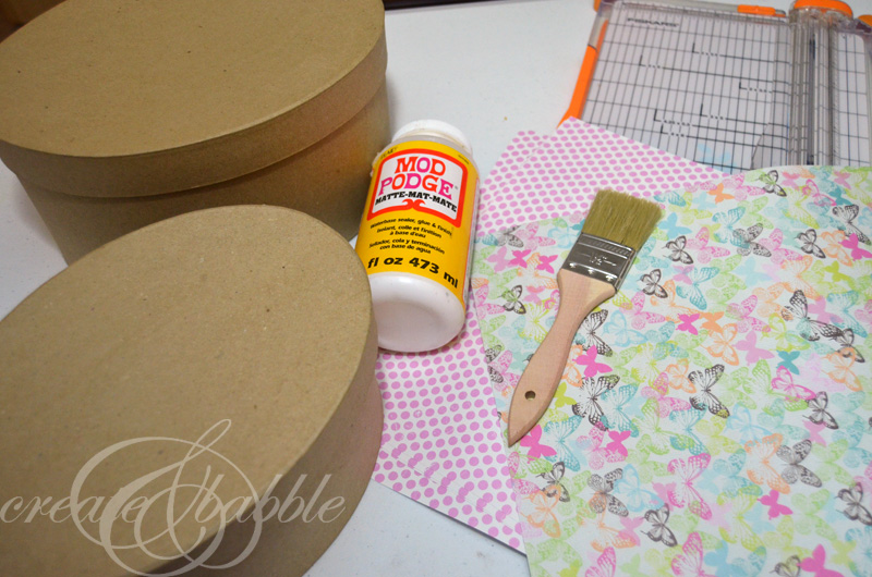 How to Make Decorative Storage Boxes Create and Babble