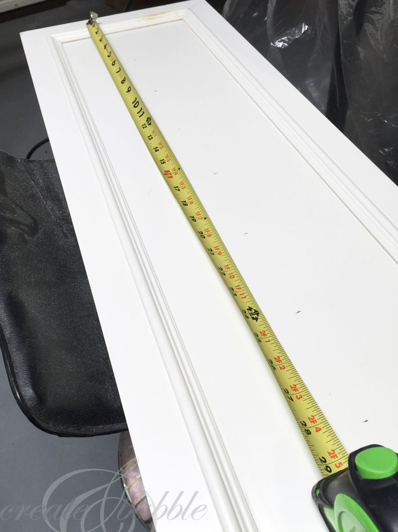 DIY Upcycled Cupboard Door Create and Babble