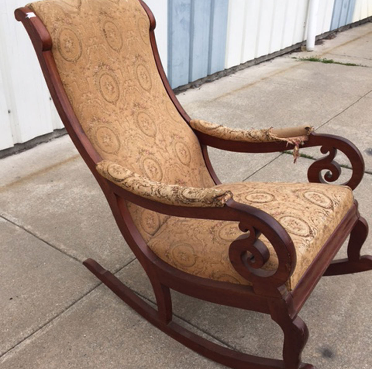 Rocking Chair Makeover Create and Babble