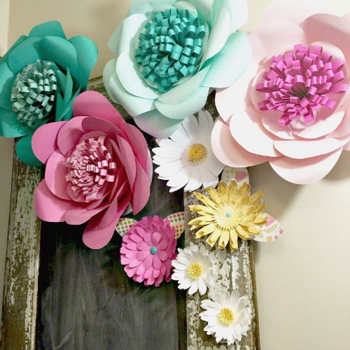 How to Make Huge Paper Flowers Create and Babble