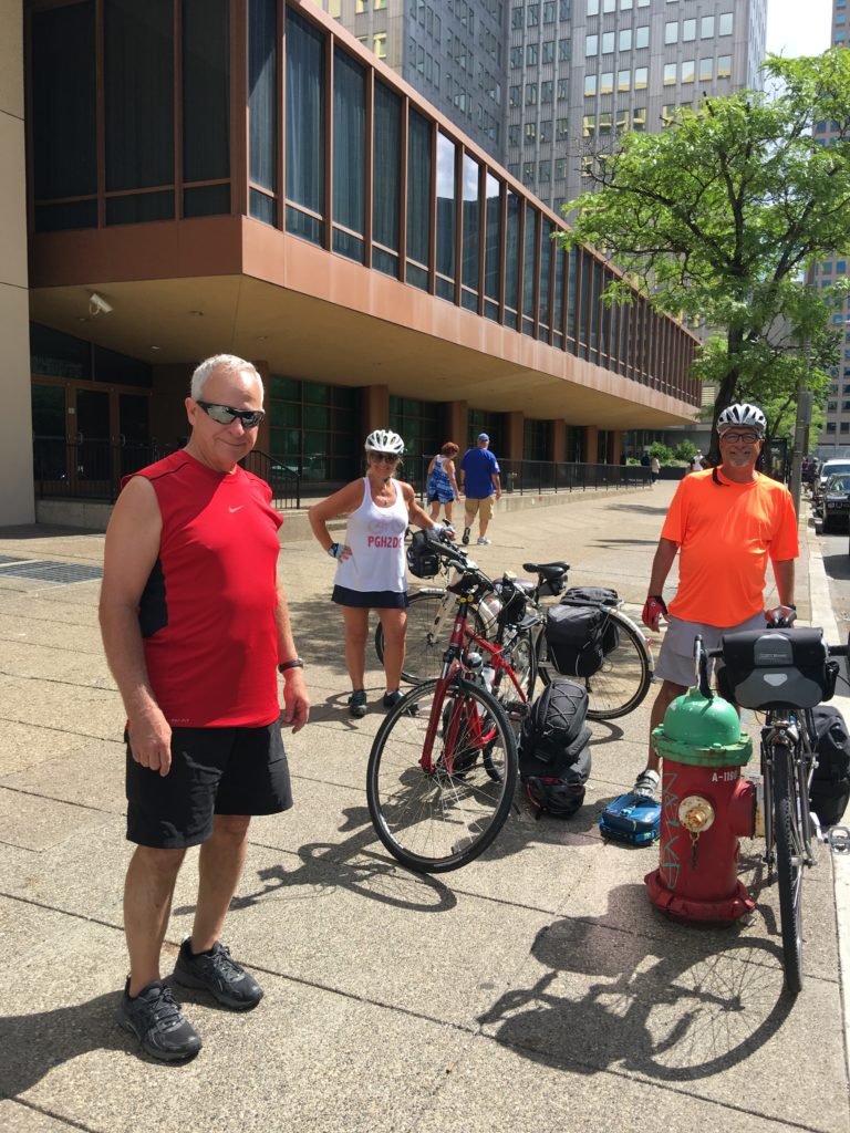Pittsburgh to DC Bicycle Ride Day 1 Create and Babble