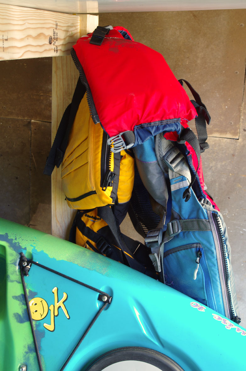 Kayak and SUP Storage Rack A Simple DIY Project Create and Babble