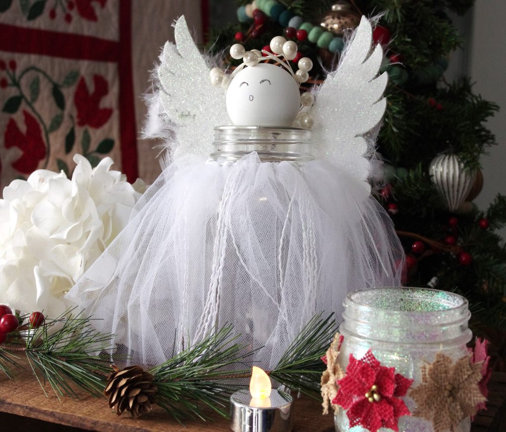 Ball Jar Christmas Crafts Mason Jar Christmas Craft Create and Babble